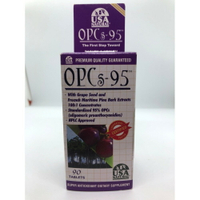 OPCs-95葡萄籽松樹皮精華300mg*90錠