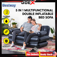 JDEX BESTWAY Lounge Inflatable Sofa Double Seat Air sofa Outdoor Camping Space Saving Bed