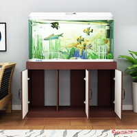 魚缸架 新款歐式魚缸櫃子魚缸底櫃 客廳魚缸底座 魚缸架子水族箱地櫃T
