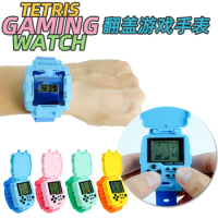 Puzzle Children Watch Cartoon Handheld Game Console Classic Toy Watch Retro Electronic Watches Kids Christmas Gifts for Boy Girl