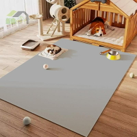 寵物地墊免洗PVC防尿可擦耐磨耐臟純色地毯貓狗專用室內地板墊子