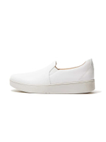 รองเท้าผ้าใบผู้หญิง RALLY LEATHER SLIP-ON SNEAKERS รุ่น FC7-194 สี WHITE