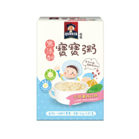 【QUAKER 桂格】干貝雞肉無添加寶寶粥150x4包/盒(黑羽土雞滴雞精添加)