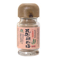 《小瓢蟲生機坊》有機廚坊 - 北海道昆布胡椒鹽 45公克/罐  調味品 胡椒粉