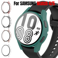 Watch Case for Samsung Galaxy Watch 4/5 44mm 40mm Bumper Shell Screen Protector for Samsung Watch 4/5 40mm 44mm Protective Cover