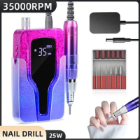 Nail Drill Machine Electric Manicure Machine For Gel Polishing Professional Electric Manicure Drill Nails Accessories And Tools