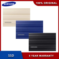 Samsung Portable SSD T7 Shield 1TB 2TB External Solid State Disk Hard Drive Portable SSD USB 3.2 Gen2 For Desktop Laptop