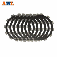AHL Motorcycle Clutch Friction Plates Set For SUZUKI DR350 DR 350 1990-2000 DL650 2005 Clutch Lining 7PCS #CP-0007