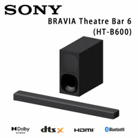 【澄名影音展場】索尼 SONY BRAVIA Theatre Bar 6 (HT-B600) 單件式環繞家庭劇院 公司貨
