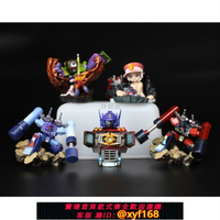 {台灣公司貨 可打統編}正版 海洋堂 TAKARA 變形金剛20周年紀念 盲盒手辦 擎天柱 大力神