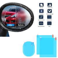 Anti Fog Car Sticker Car Mirror Window Clear Film for Mazda CX-5 CX-7 CX-3 CX-9 mazda2 3 6 ATENZA Axela Infiniti Q50L QX50 QX60