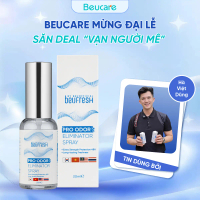 BEUFRESH PRO Xịt Khử Mùi Toàn Thân, Cảm Giác Dễ Chịu, Hỗ Trợ Giảm Thiểu Mồ Hôi - XN609 Chai xịt hôi 