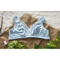 Bra Tanpa Kawat Size S M L Ll  Lb5042 Luludi By Wacoal Putih Biru Abu Nude