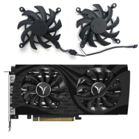 2 fans brand new for YESTON GeForce RTX3050 3060 3060ti LHR 8GB GAEA graphics card replacement fan