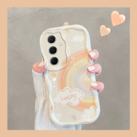 Ốp điện thoại “Keep Lucky và Smile” cho Samsung Galaxy A57 5G/A37 5G, chất liệu TPU mềm, chống sốc, 