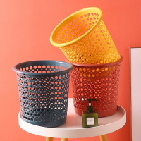 .3個裝家用簡約垃圾桶客廳大創意塑料紙簍臥室廚房衛生間可愛小筒