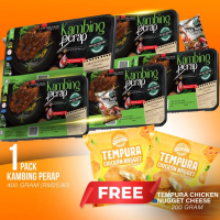 [SEMENANJUNG] 5 GOAT MEAT STEAKS (400G) & 2 CHEESE TEMPURA NUGGETS (200G) BY PAK MAT WESTERN