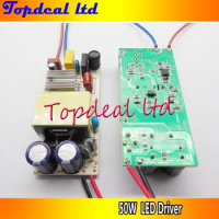 50W High Power led Driver Supply 85-265 V Constant Current for LED Light Chip Lamp