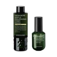 【greenvines 綠藤生機】雙重淨透煥膚保濕組(雙重淨透煥膚水200ml+純粹保濕精華液30ml)