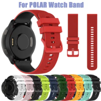 Sports Watch Band For POLAR Grit X Pro Titan/X Pro/Vantage M/M2 Quickfit silicone 22mm Wristband for POLAR Grit X IGNITE 2 Strap