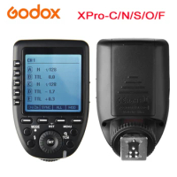 Godox Xpro-C Xpro-N Xpro-S Xpro-F Xpro-O Xpro-P 2.4G TTL Wireless Flash Trigger Transmitter (TTL) for Canon Nikon Sony Fuji