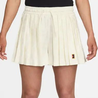 NIKE Women Tennis NKCT Heritage Short Celana Tennis Wanita [IB0770-133] A/L Sail