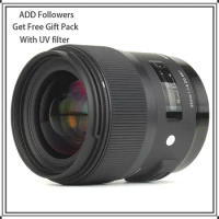 Sigma 35mm F1.4 DG HSM Art Lens Full Frame 35mm F1.4 Prime Lens For Canon Mount or Nikon Mount or Sony E Mount