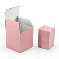 ECO Friendly Custom Wholesale Packaging Soy Scented Gift Candle Packaging Paper Boxes