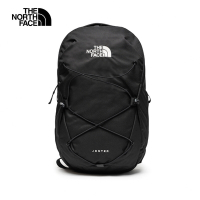 【The North Face 官方旗艦】北面男女款黑色戶外休閒後背包｜3VXF4H0