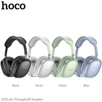 Tai Nghe Chụp Tai Hoco W35 Air - Pin Trâu 45h, V5.3 Kiểu Dáng Sang Trọng, Chống Ồn, Chống Thấm Nước