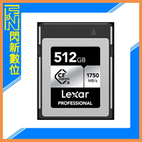 接單進貨~Lexar 雷克沙 CFexpress Type B Silver Series 512G/512GB 記憶卡(讀1750MB/s,寫1300MB/s)公司貨