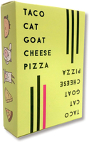 English Card Board Game TACO CAT GOAT CHEESE PLZZA Goats Milk Pizza Series