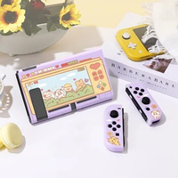 A Family of Animals Protective Case for Switch Oled, Soft TPU Slim Cover for Nintendo Switch Console,NS Game Accessorie