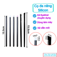 Cọ đa năng silicon chuyên kẻ mắt eyeliner, tém mày và kẻ viền môi