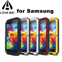 LOVE MEI Water Resistant Metal Case for samsung Galaxy S10 S21 S20 Plus S20 FE Note 10 20 A20 A30 A40S A8 A6 A70 A50 A51 A71 5G