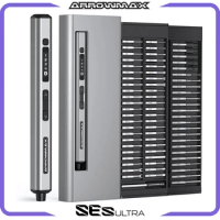 ARROWMAX Professional Precision Electric Screwdriver Set (SES Ultra) Adjustable Torque Rechargeable Cordless Screwdrivers New