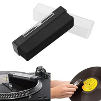 1Pc Durable Vinyl Record Brush Kit Anti Static CD VCD Turntable Cleaning Brush Portable Record Player Cleaning Kit