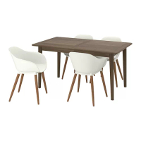 SKANSNÄS/GRÖNSTA 餐桌附4張餐椅