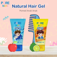 PUREKIDS Natural Hair Gel 50gr Pomed Penata Rambut Anak Anak