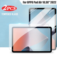 9H Tempered Glass Screen Protector For OPPO Pad Air 10.36'' Glass oppo Pad 11 pad 2 11.6'' Anti-Scratch Protective Film