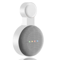 1Pc Suitable for Google Audio for Google Nest Mini Wall Bracket-White