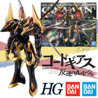 Original Bandai HG CODE GEASS Lelouch of the Rebellion GAWAIN Anime Action Figure Assembly Model Kit Robot Toy Gift for Kids