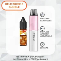 RELX Prime E Bundling Liquid 15ml (Garansi Resmi id) Sweet Pink bundling 15ml