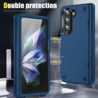 For Samsung Z Fold5 Fold 5 Non-Fingerprint Hard Cover Case for Samsung Galaxy Z Fold 5 5G Shockproof Hinge Protective Cases