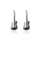 Mooclife Simple and Personalized Electric Guitar Cufflinks