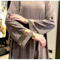 Gamis Abaya Qanita Dress Anti Uv Premium Gamis Abaya Haji Dan Umroh Payet Swarovski Mewah Model Terb
