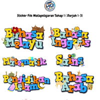 2026 New Design Sticker File Subjek