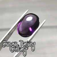 Batu Permata Bungur Tanjung Bintang Ungu Kristal