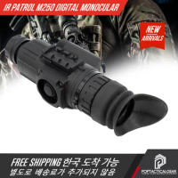Tactical IR Patrol M250 Digital Monocular NVG TNVC Night Vision Goggles For Hunting And Airsoft Milsim