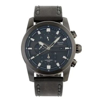 Alexandre Christie Chronograph AC 6562 MC Jam Tangan Pria Sporty dengan Tali Kulit Asli & Case Stain